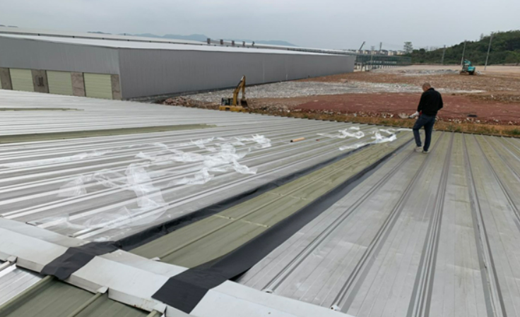 乐昌厂房屋面防水维修案例